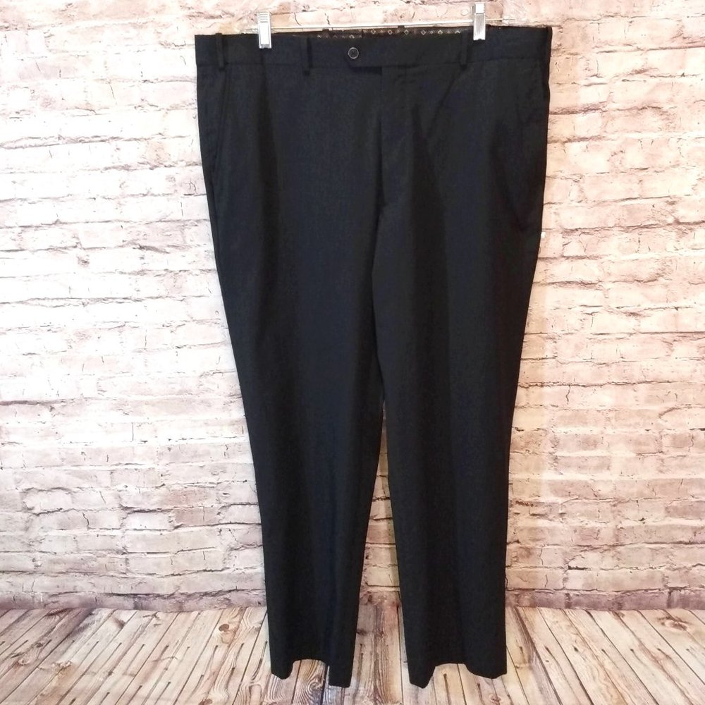 U.S. Polo Assn. Men's Black Straight Leg Pinstripe Pants Size 40/30